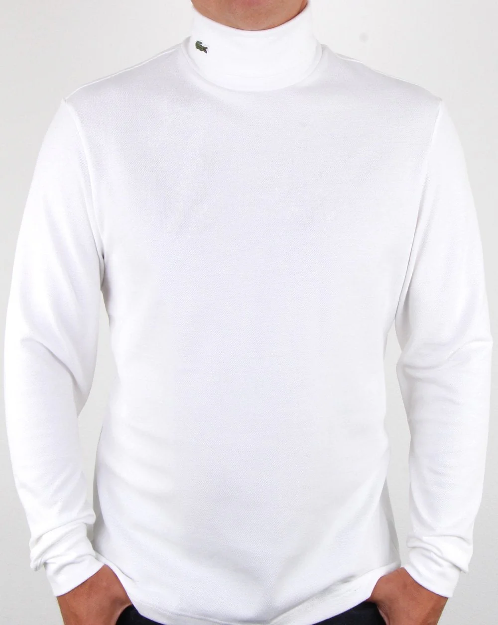 Lacoste Roll Neck soft white
