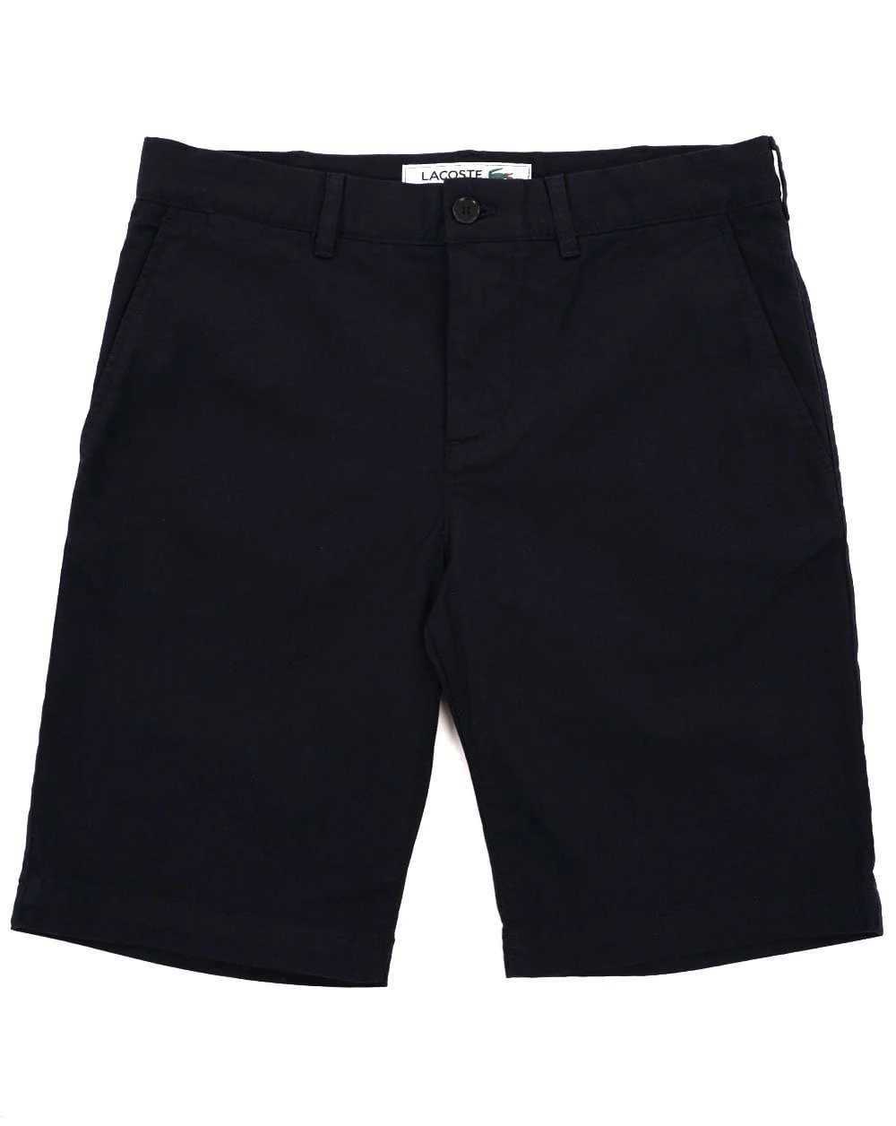 Lacoste Slim Fit Stretch Cotton Chino Shorts Navy