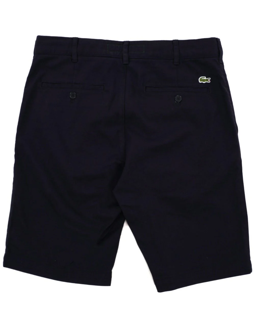 Lacoste Slim Fit Stretch Cotton Chino Shorts Navy - Image 2