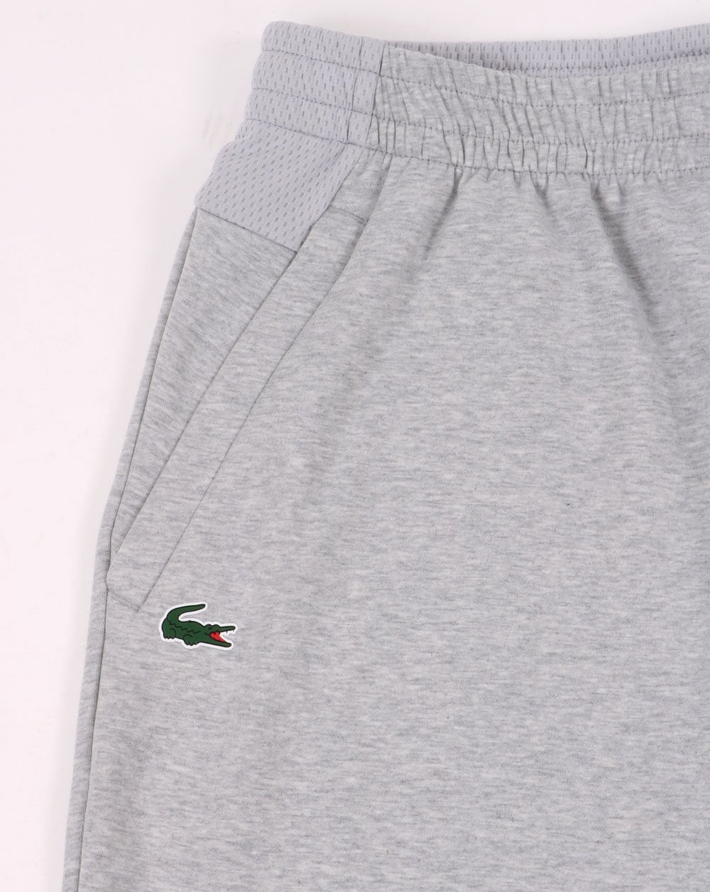 Lacoste Sport Mesh Panel Shorts Silver Chine/Grey - Image 2