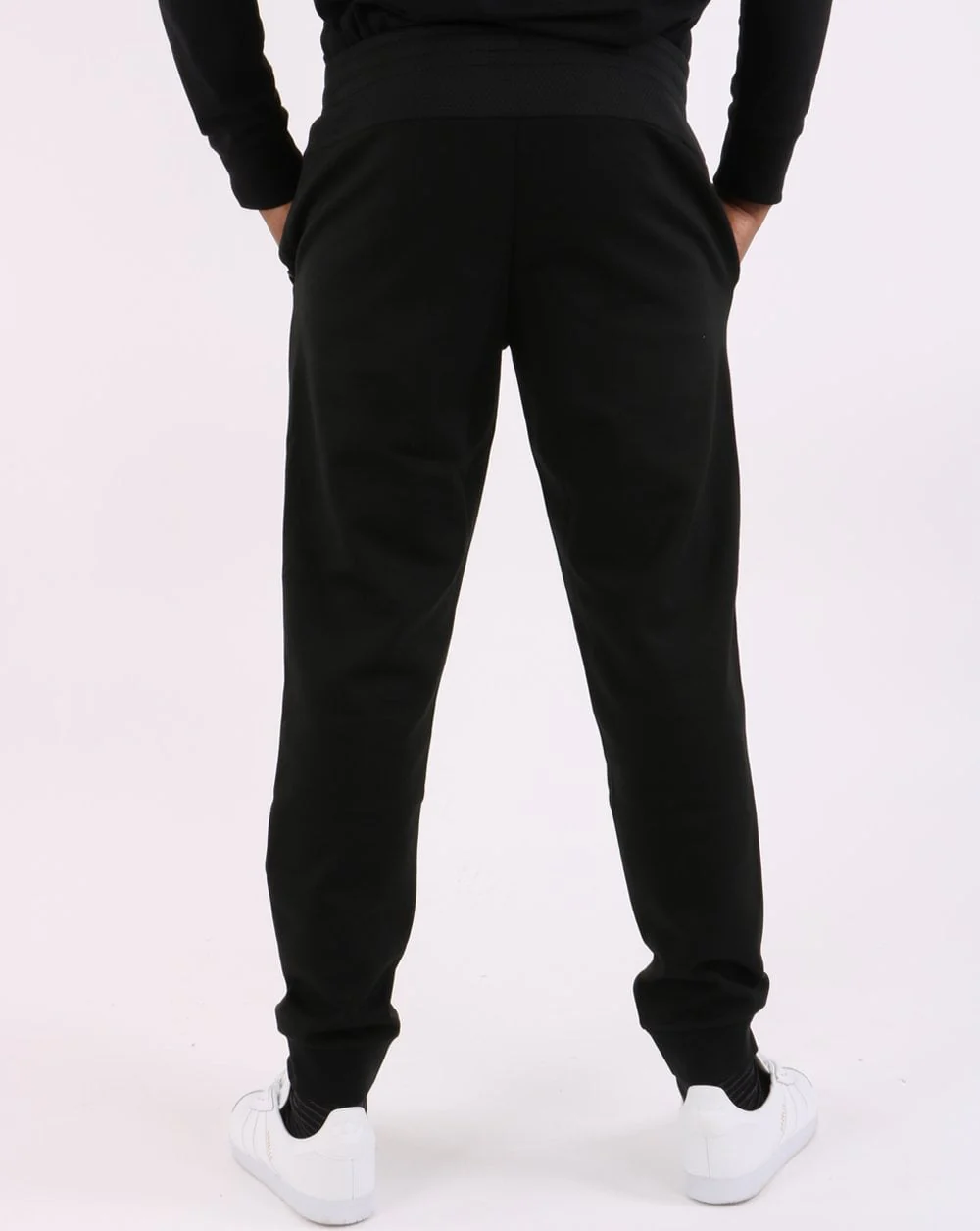 Lacoste Sport Mesh Panel Track Pants Black - Image 3
