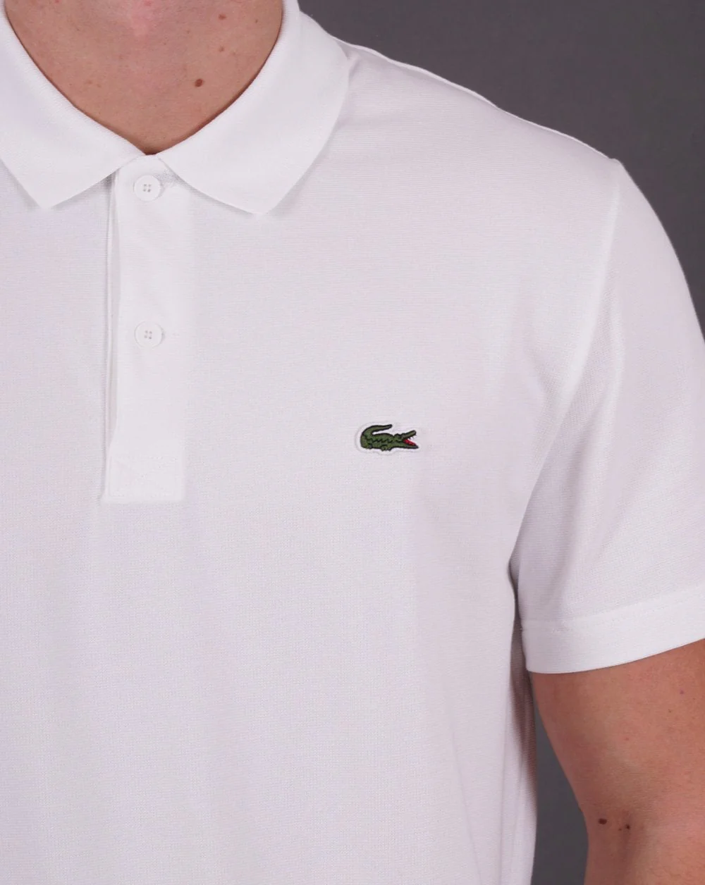 Lacoste Sport Polo Shirt White - Image 2