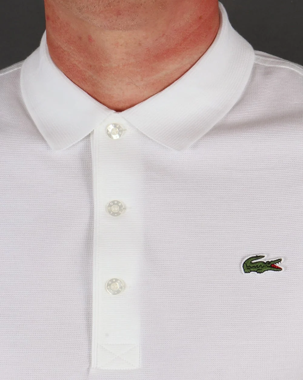 Lacoste Sport Polo Shirt White - Image 2