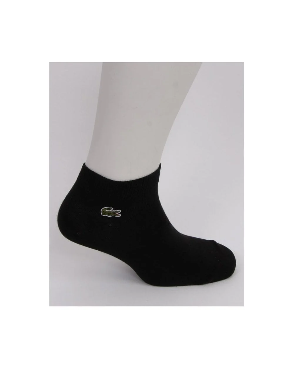 Lacoste Sport Triple Pack Low Cut Socks Black - Image 2