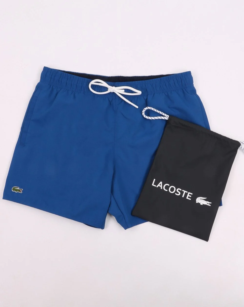 Lacoste Swim Shorts Electric/Navy Blue - Image 2