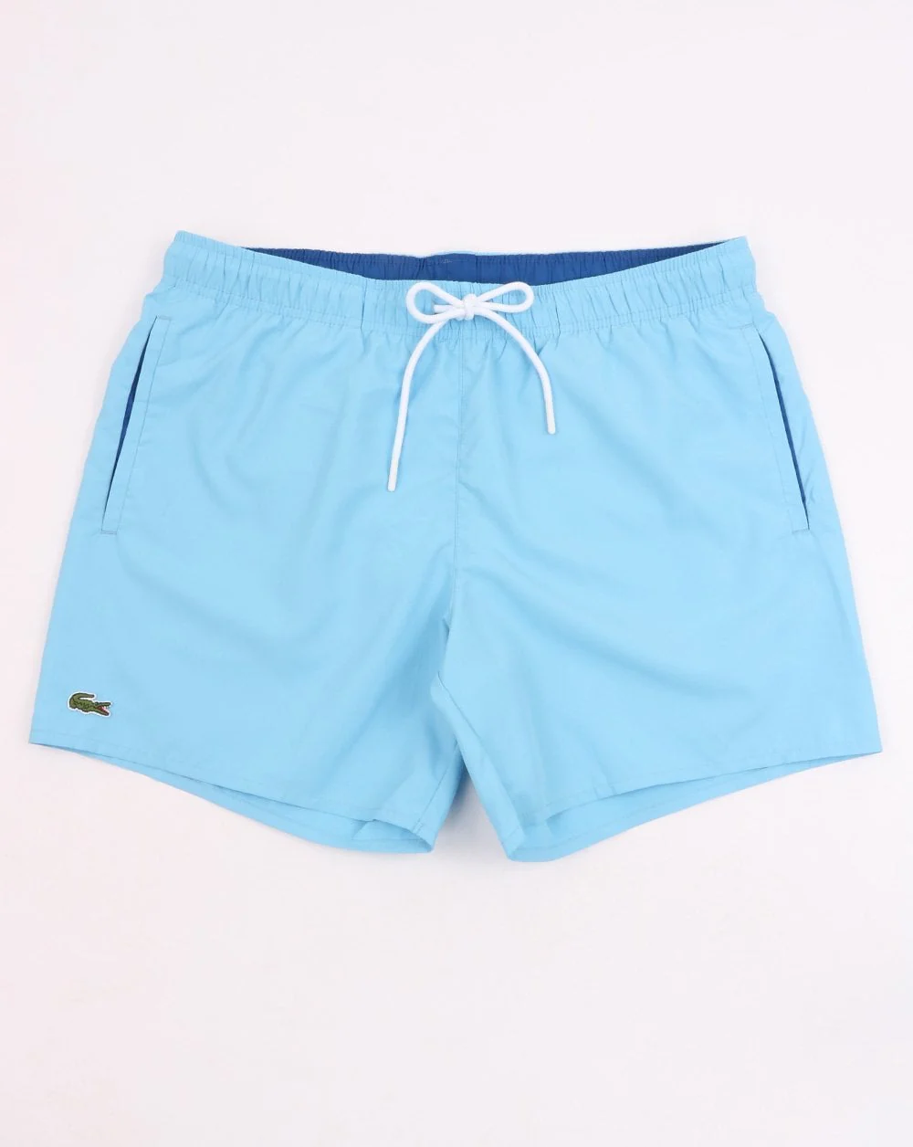 Lacoste Swim Shorts Sky Blue/Navy