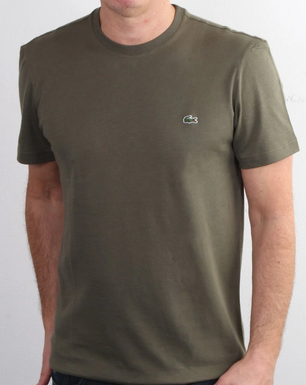 Lacoste T-shirt Dark Green - Image 4