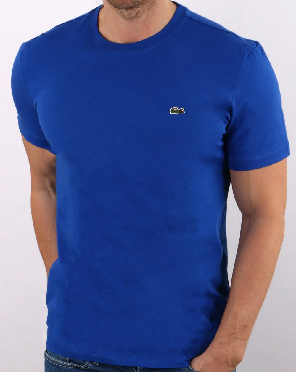 Lacoste T-shirt Royal Blue - Image 2