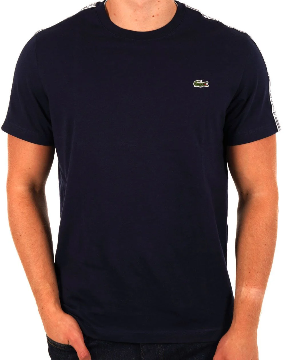 Lacoste Taping T-shirt Navy