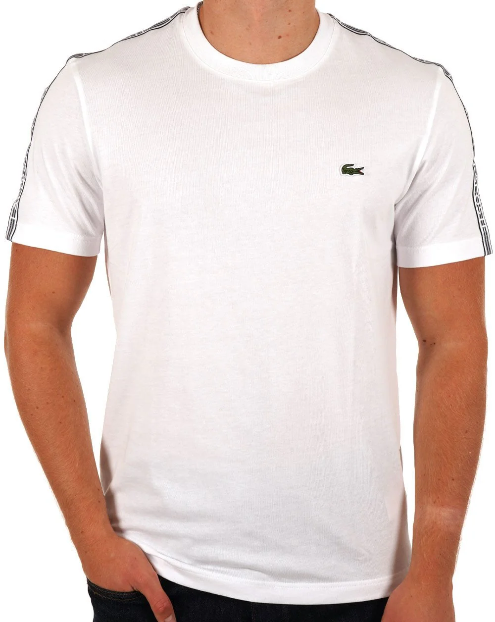Lacoste Taping T-shirt White