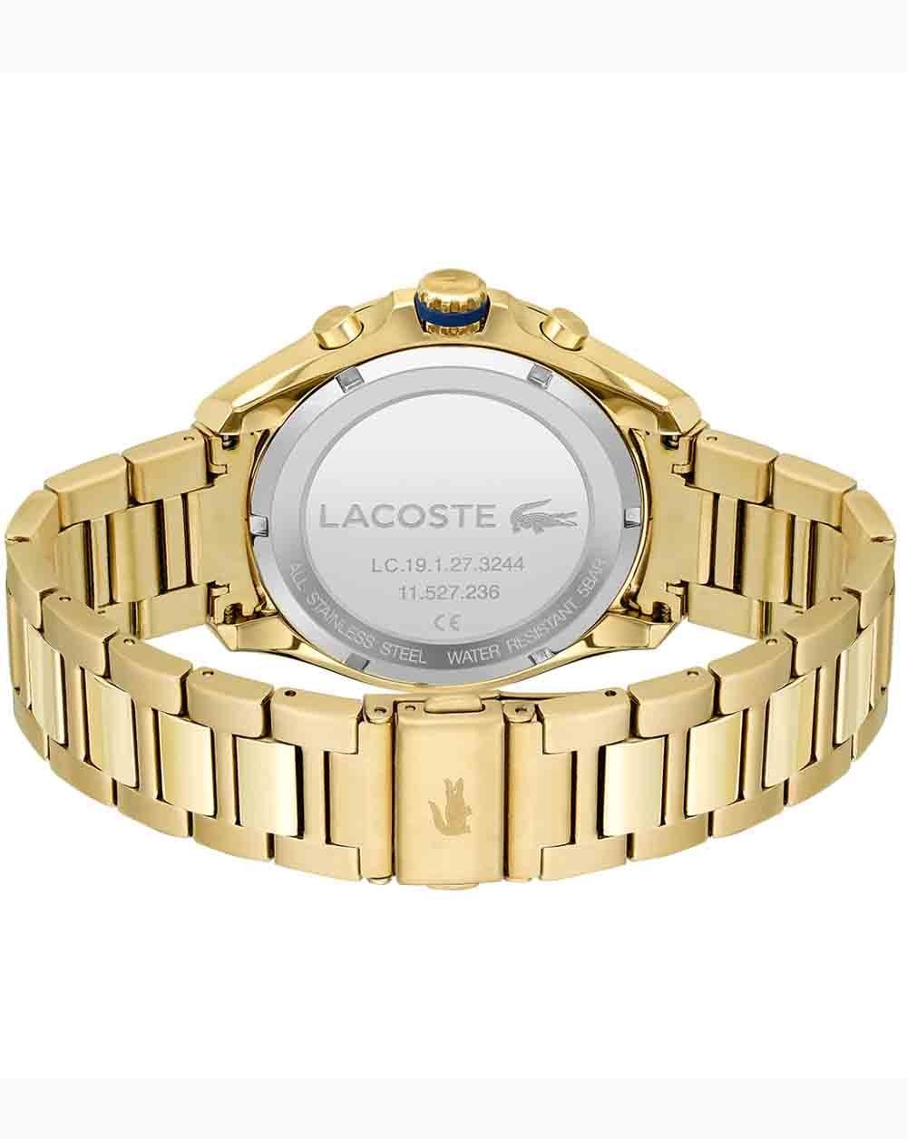 Lacoste Tiebreaker Watch Gold/blue - Image 3