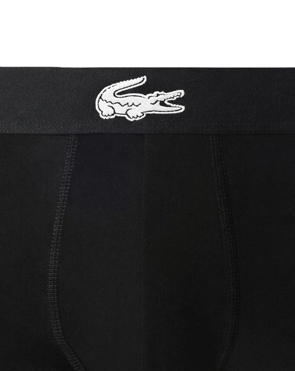 Lacoste Triple Pack Croc Trunks Black - Image 2