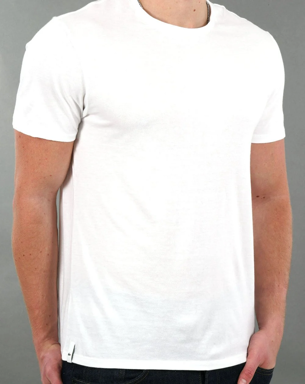 Lacoste Triple Pack Label T-shirt White/White - Image 2