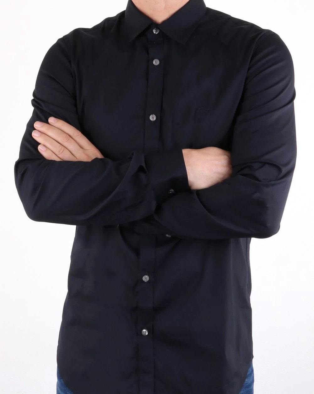 Lacoste Woven Shirt Navy