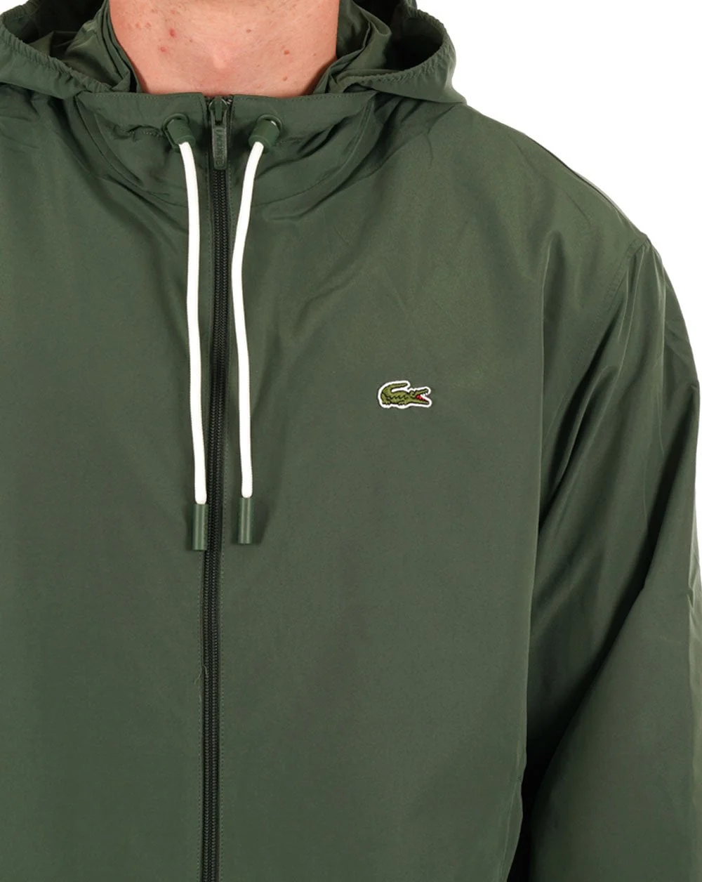 Lacoste Zip Blouson 00 Jacket Green - Image 4