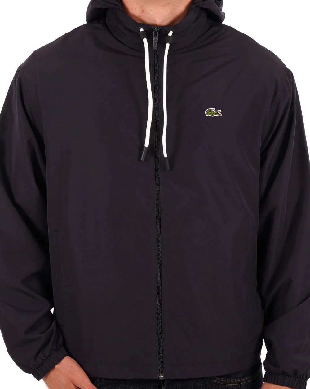 Lacoste Zip Blouson 00 Jacket Navy - Image 3