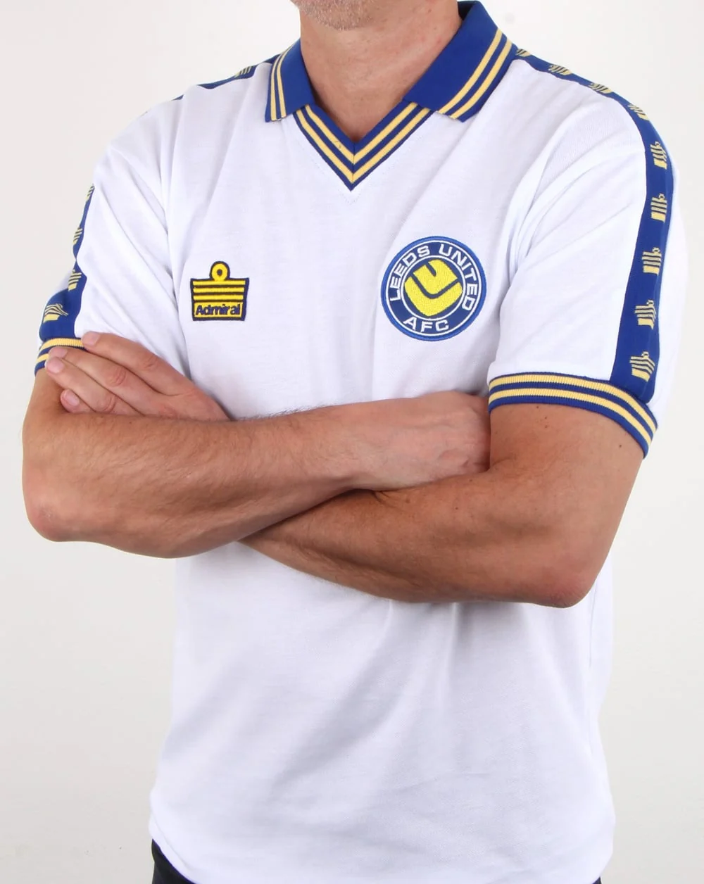 Leeds United 1978 Admiral Football Shirt White