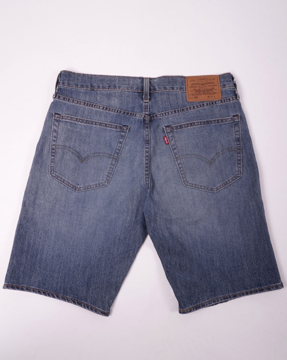 Levi's 405 Standard Short Dark Indigo Wash - Image 3