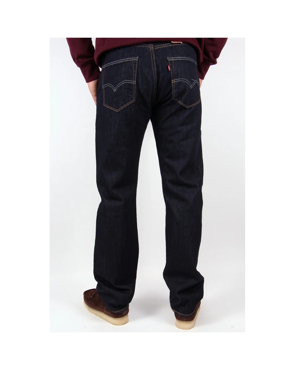 Levis 501 Original Fit Jeans Dark Raw Jeans G. rock - Image 2