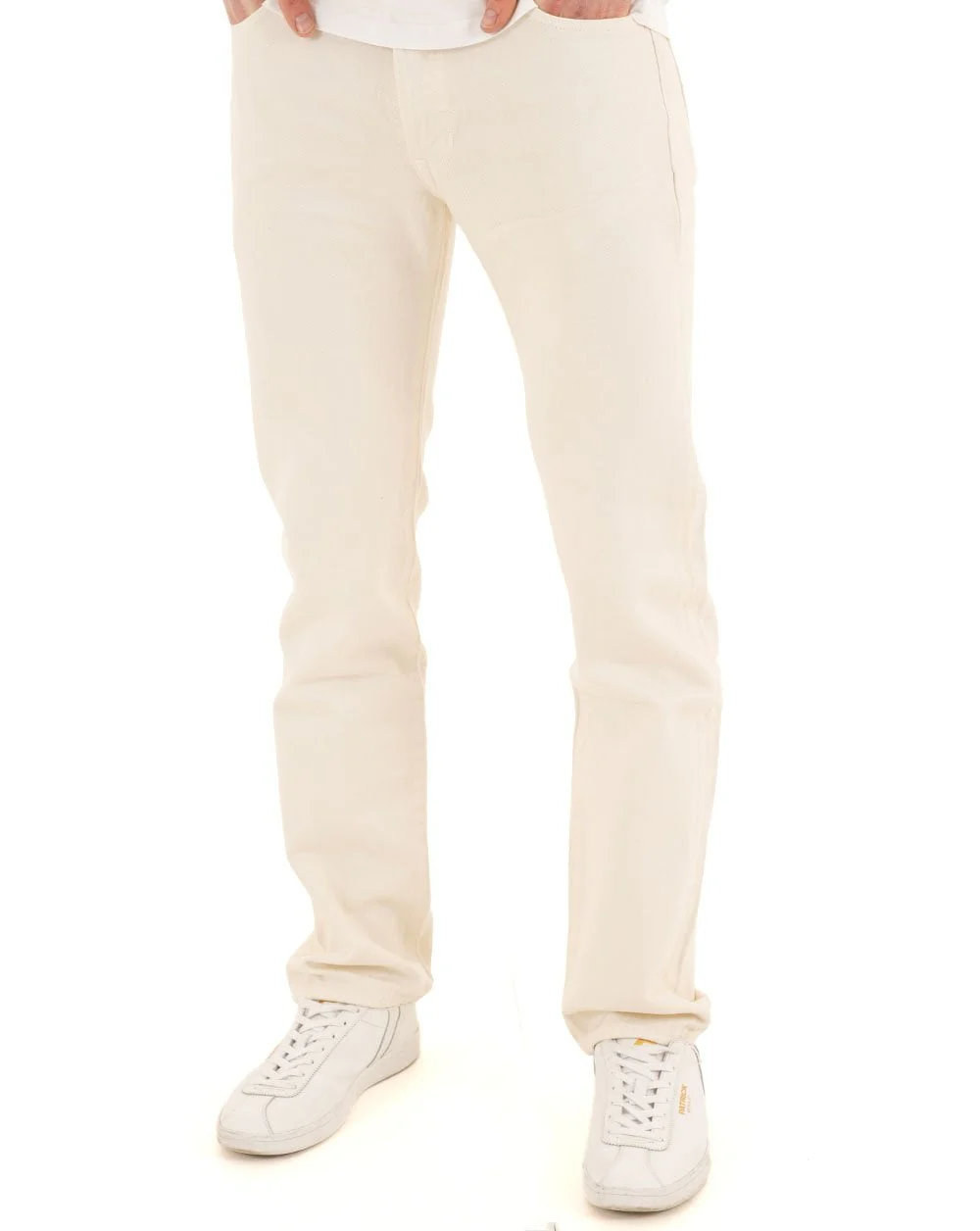 Levi's 501 Original Jeans Cream - Image 2