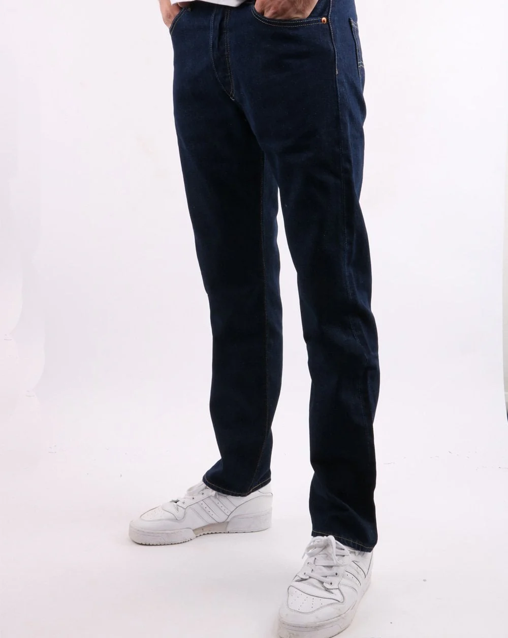 Levis 501 Original Straight Fit Jeans One Wash - Image 3