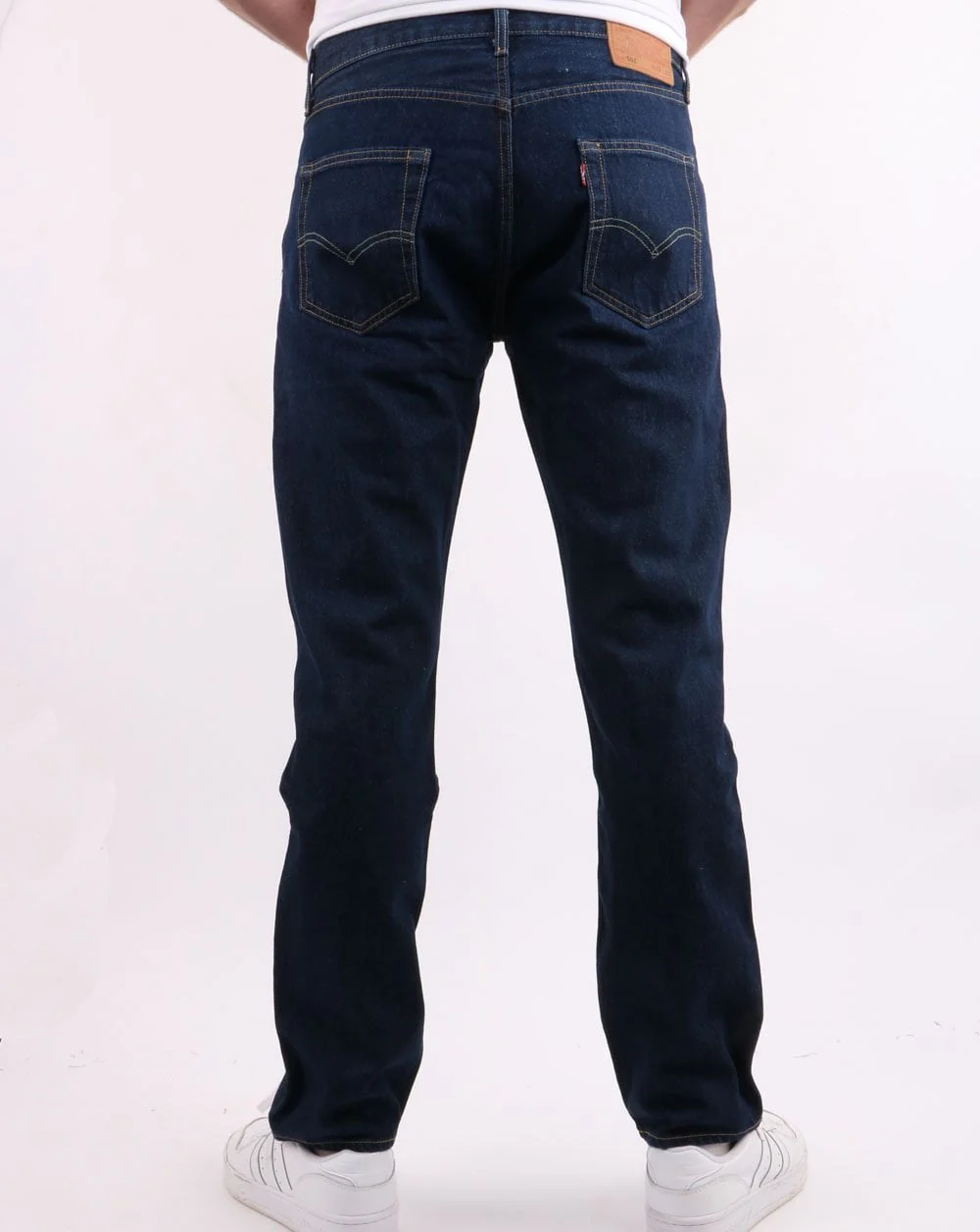 Levis 501 Original Straight Fit Jeans One Wash - Image 4