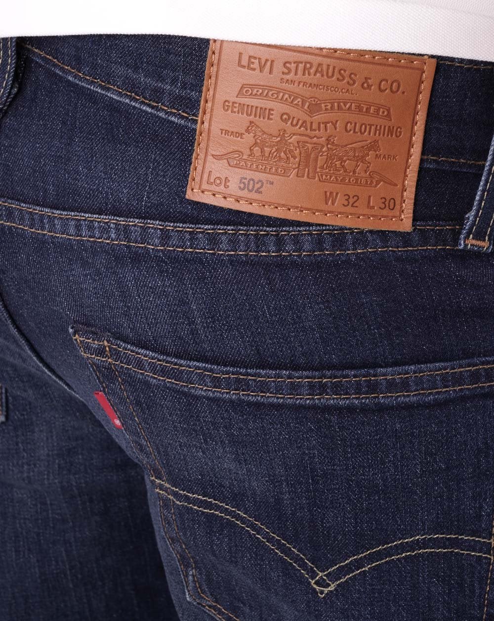 Levi's 502 Taper Jeans Dark Indigo - Image 2