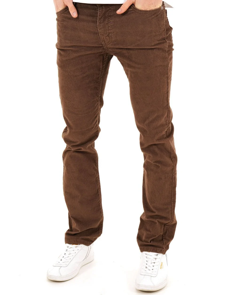 Levi's 511 Slim Fit Cords Brown - Image 2