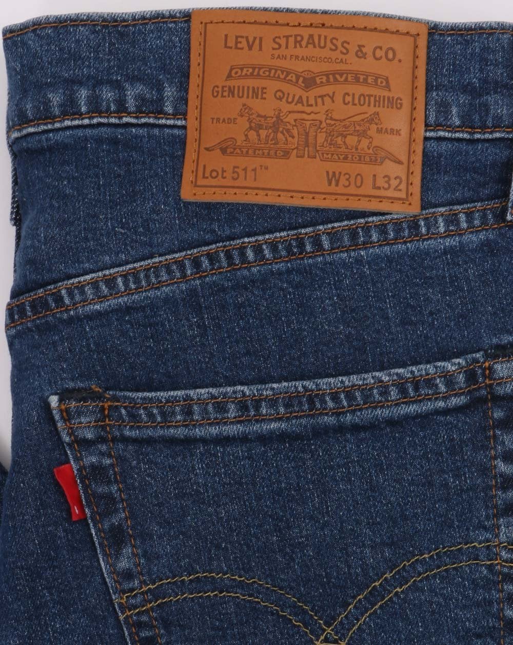 Levis 511 Slim Fit Jeans Indigo - Image 2