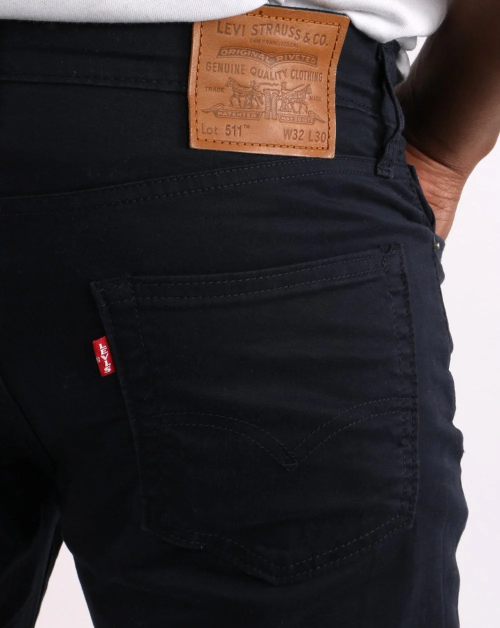 Levi's 511 Slim Jeans Navy - Image 4