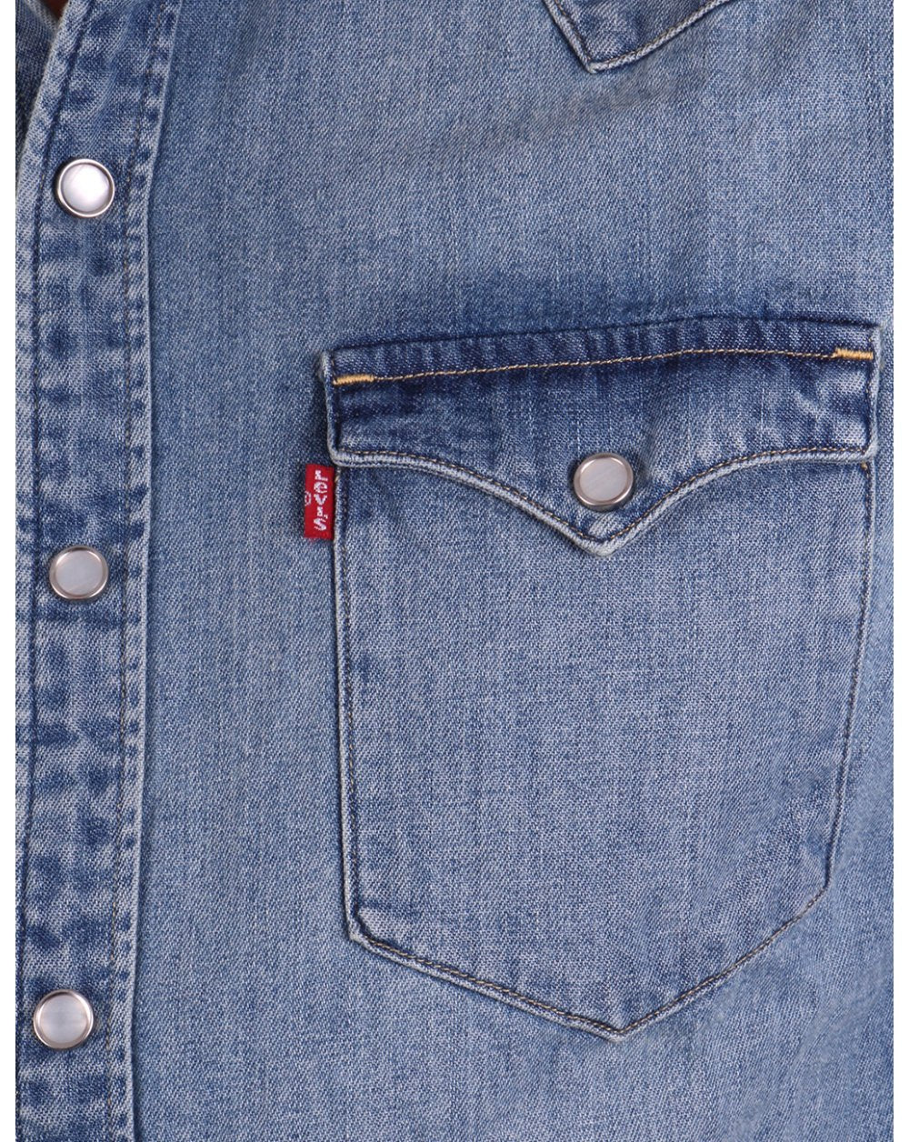 Levis Barstow Western Shirt Red Cast Stone - Image 2