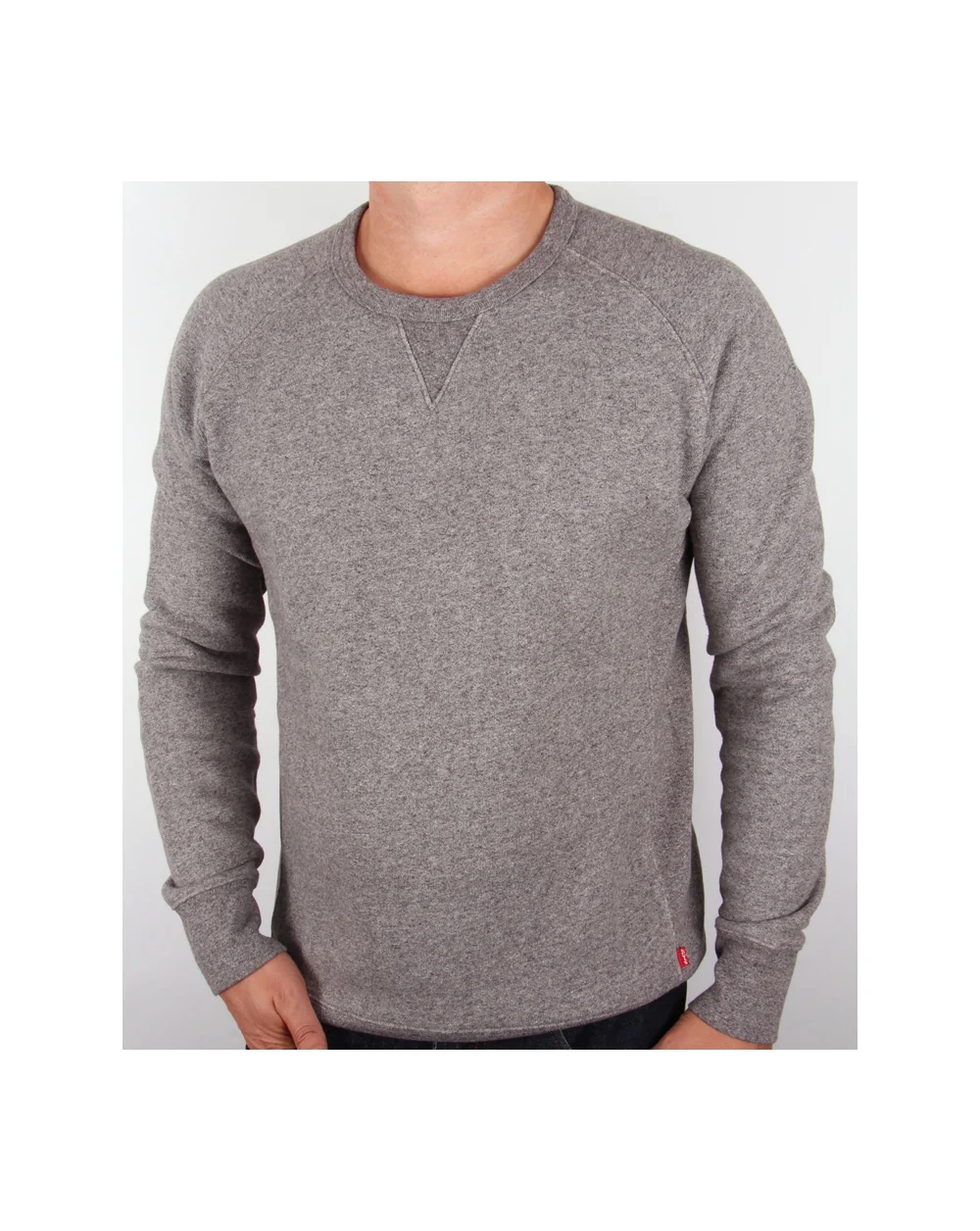 Levis Crew Neck Sweatshirt Grey Marl