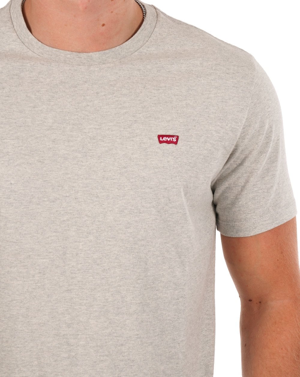 Levi's Original T-shirt Light Mist Heather - Image 2
