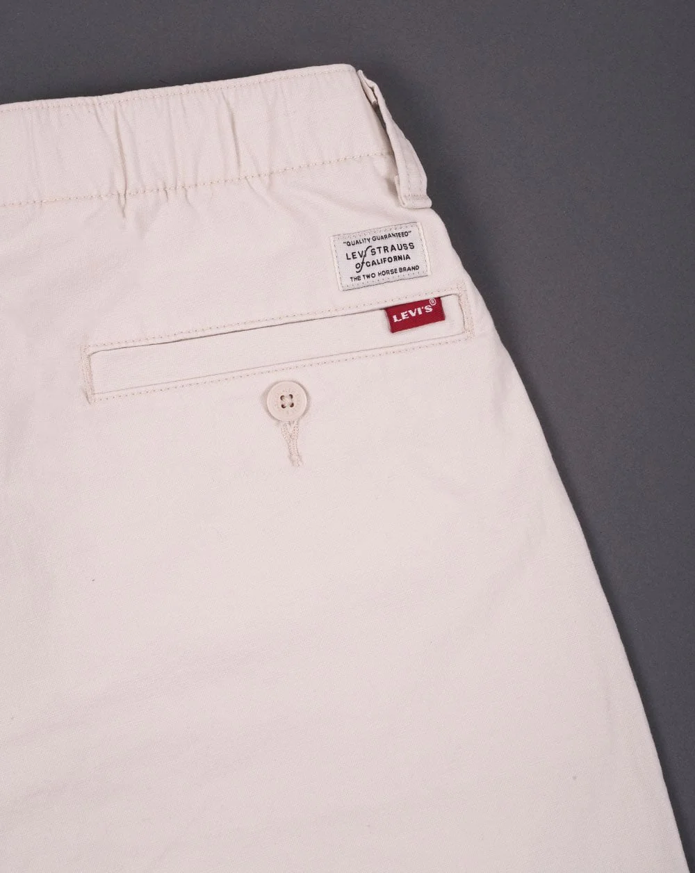 Levi's XX Chino EZ Shorts Oatmeal Linen - Image 3