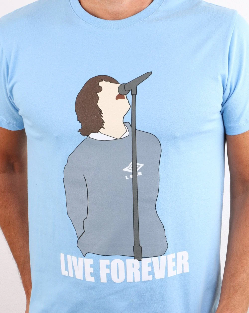 Live Forever 1996 T-shirt Sky - Image 2