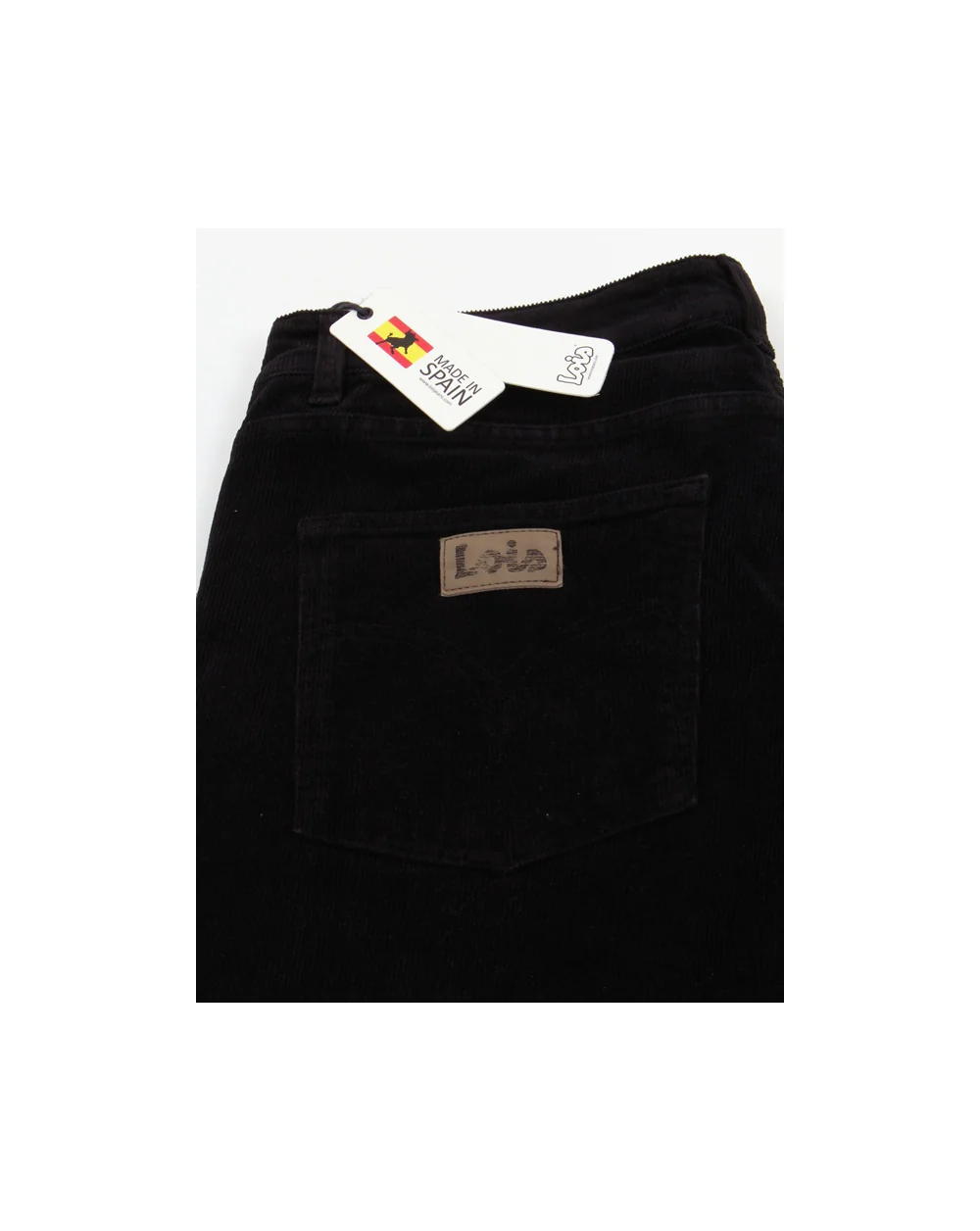 Lois Classic Needle Cords Black - Image 3
