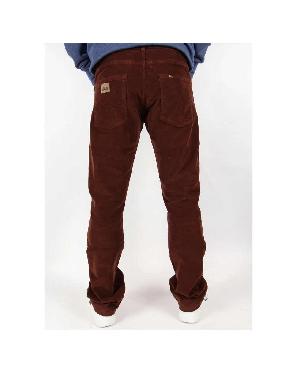 Lois Classic Needle Cords slight bootcut Brown - Image 2