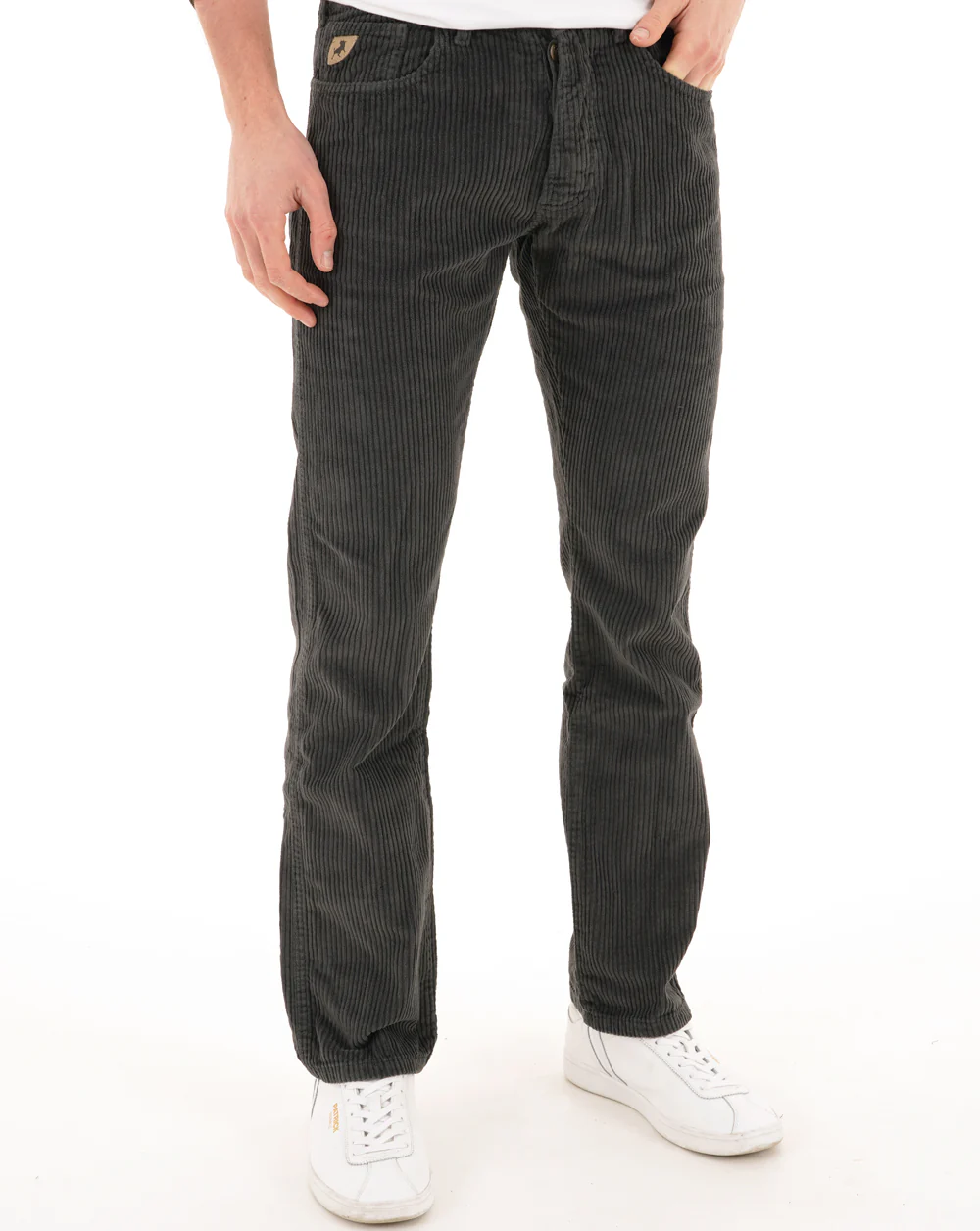 Lois Dallas Jumbo Cords Charcoal Shade - Image 2