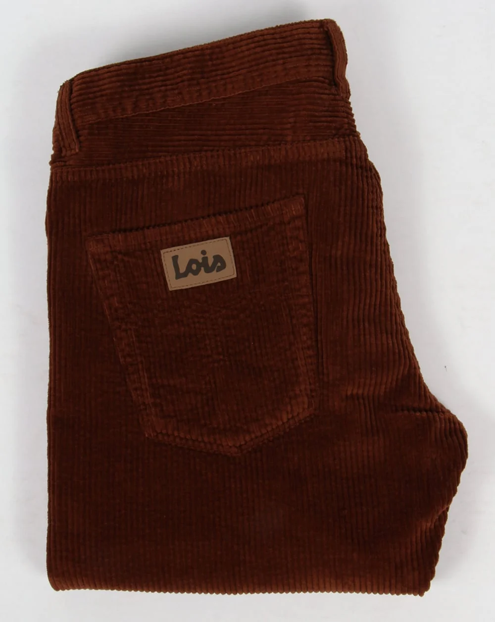 Lois Dallas Jumbo Cords Dark Brown