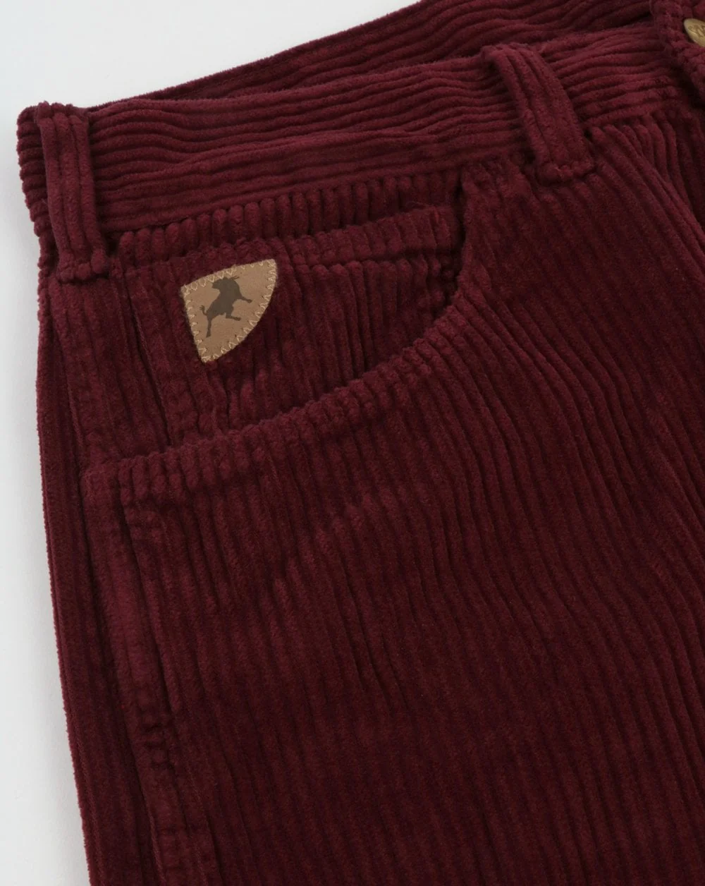 Lois Dallas Jumbo Straight Cords Burgundy - Image 2
