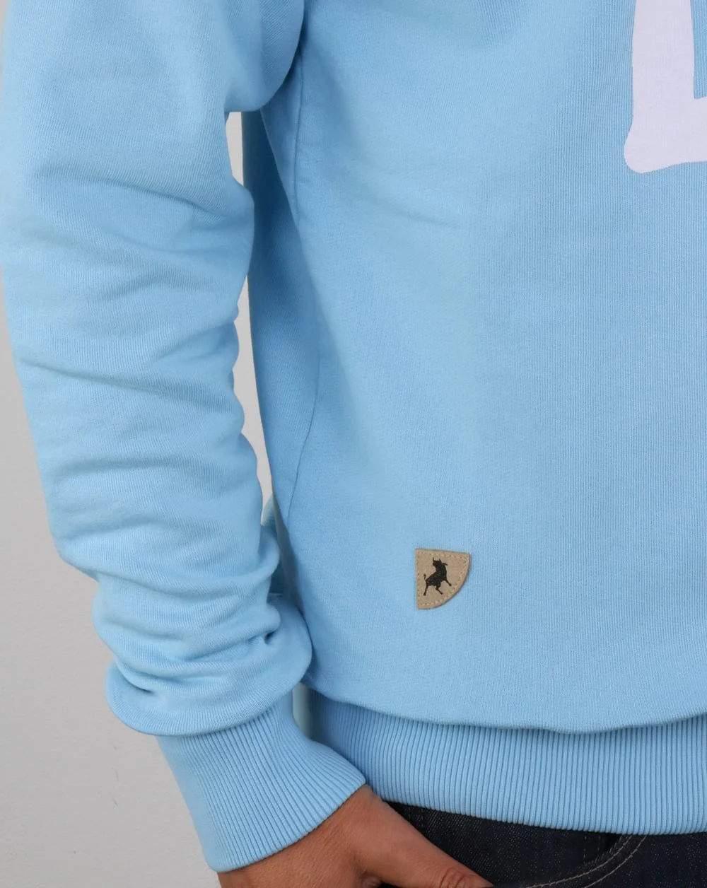 Lois Lisboa Logo Sweatshirt Sky Blue - Image 3