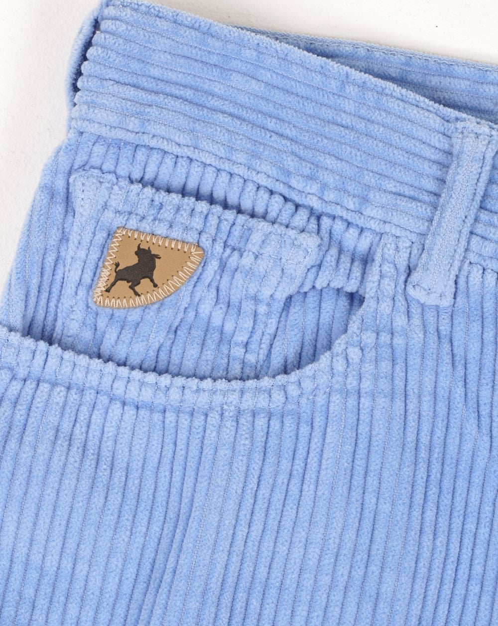 Lois Pepe Jumbo Cord Shorts Sky Blue - Image 3