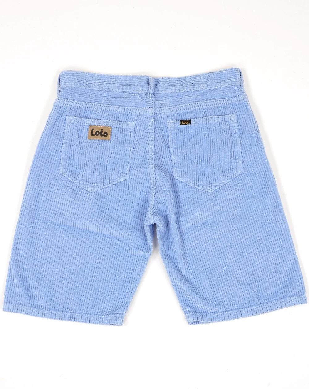 Lois Pepe Jumbo Cord Shorts Sky Blue - Image 4