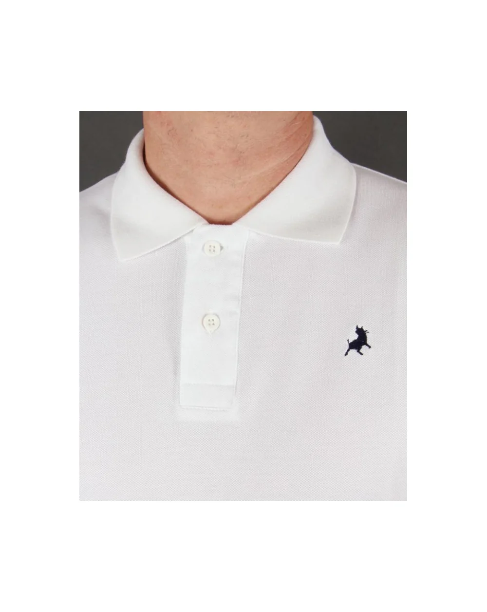 Lois Polo Shirt White - Image 3