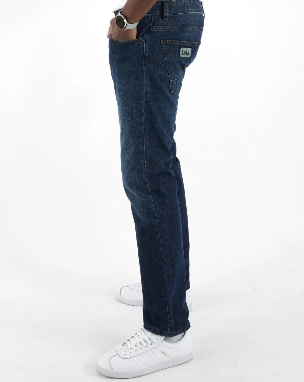 Lois Sierra Regular Slim Fit Jeans Dark Stone - Image 4