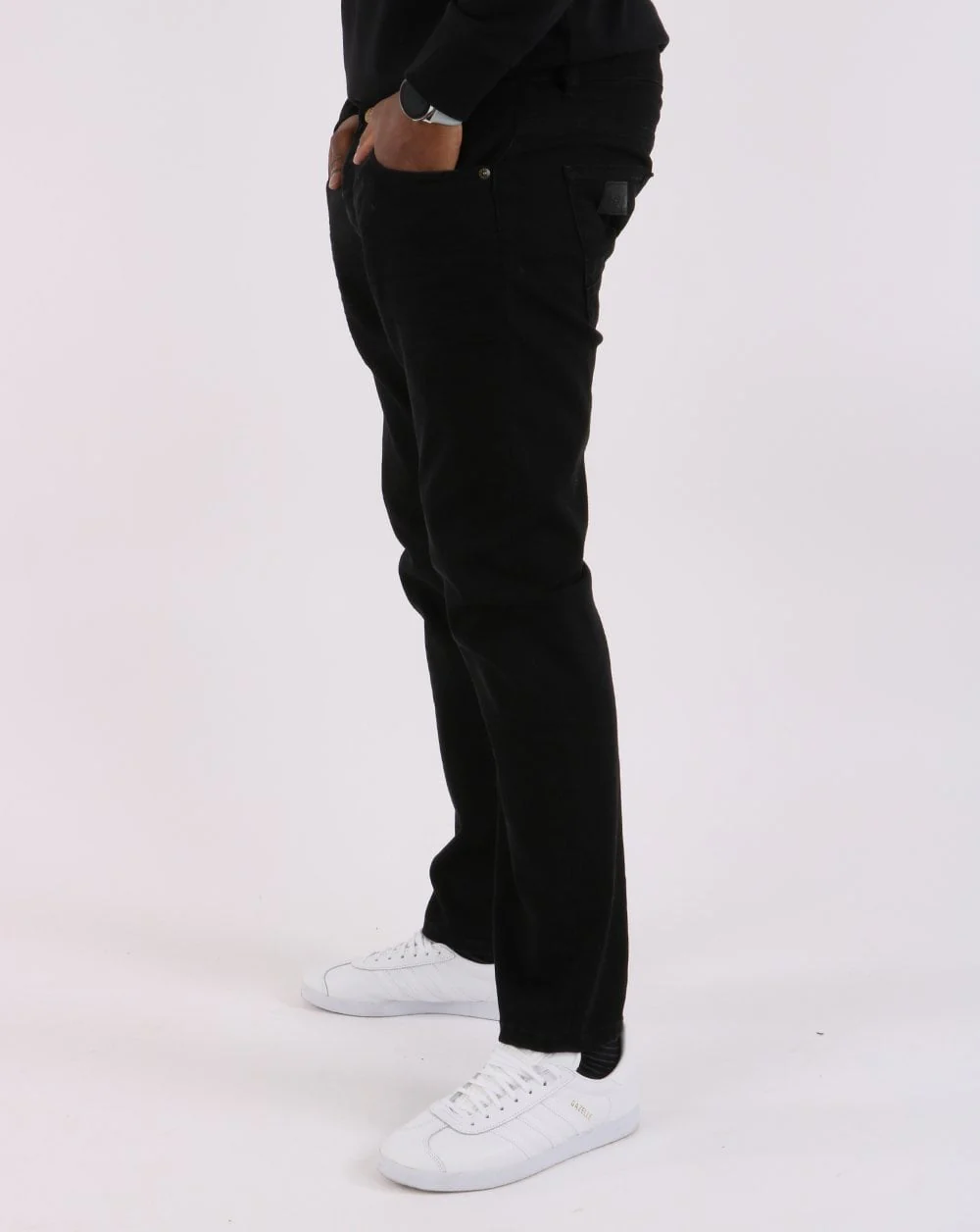 Lois Sierra Regular Slim Jeans Black Rinse - Image 3
