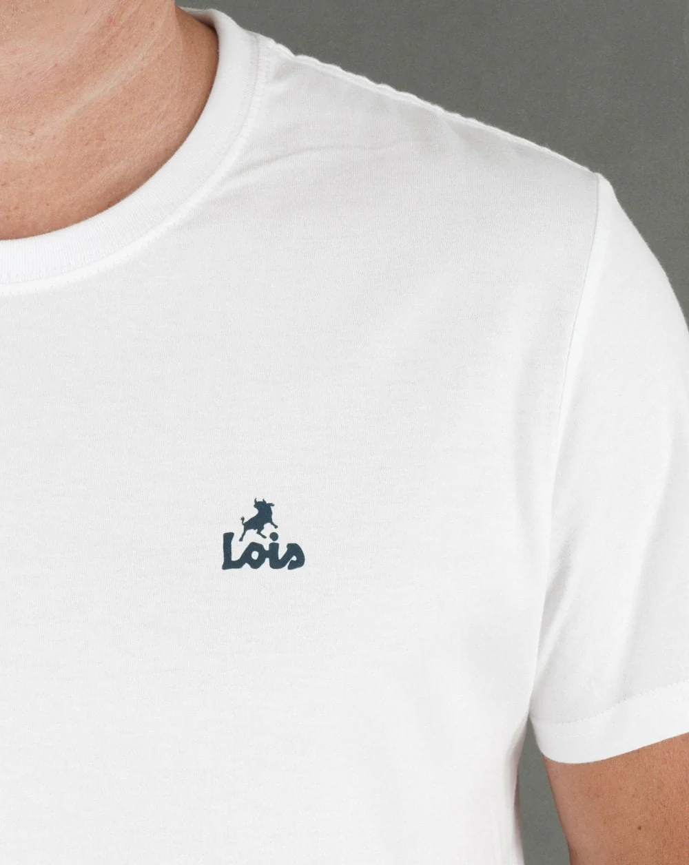 Lois Small Logo T-shirt White - Image 2