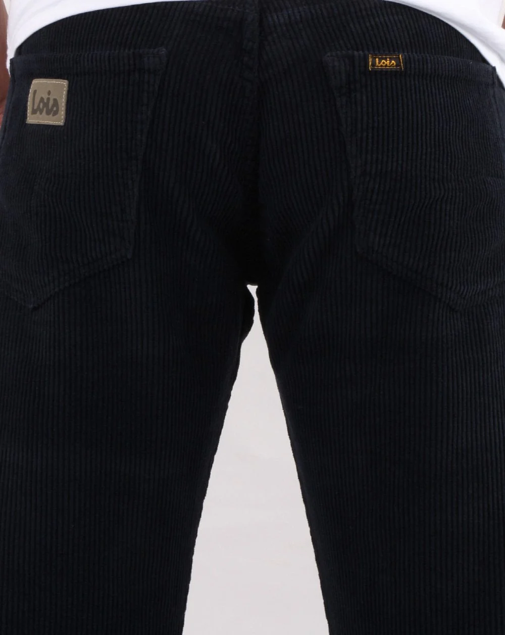 Lois Straight Leg Cords Navy - Image 5