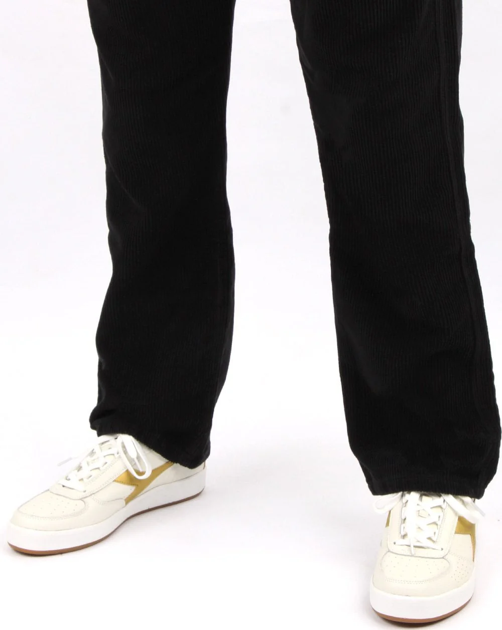 Lois Straight Leg mid jumbo Cords Black - Image 4