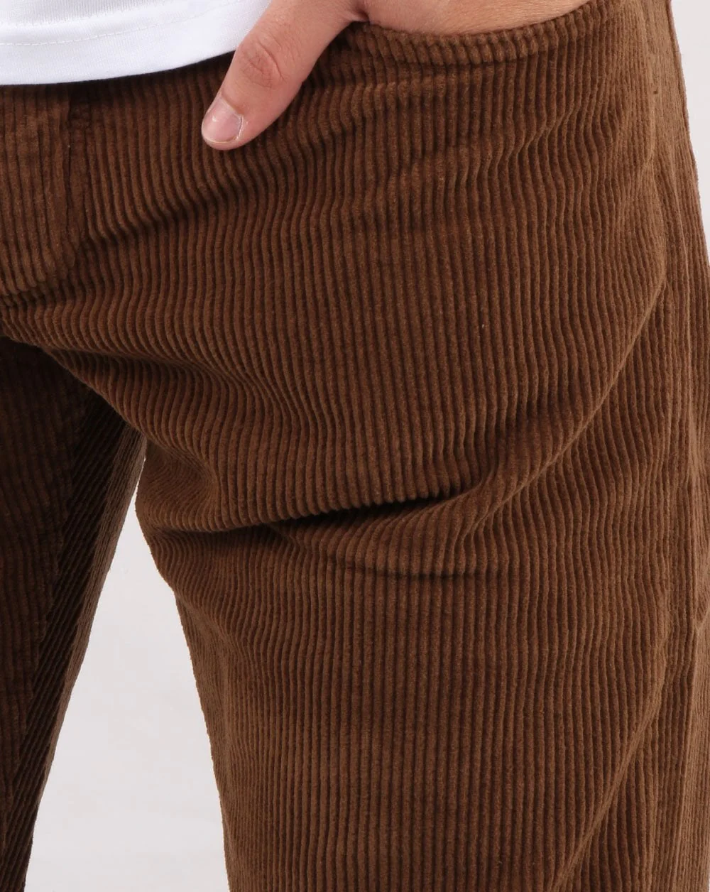 Lois Tapered Mid Cords Brown - Image 3